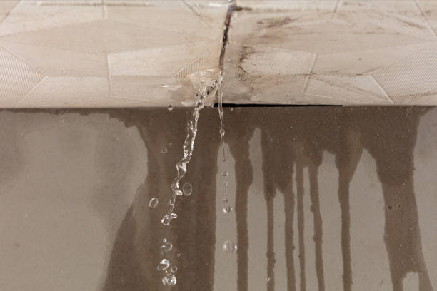 Professional Flood Damage Cleanup technician working in Oneida, WI